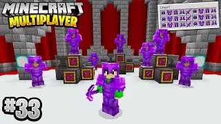 UNLIMITED NETHERITE GEAR in Minecraft Multiplayer Survival! (Episode 33)