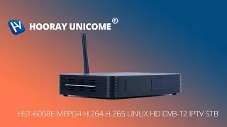 HST 6008E MEPG4 H 264 H 265 HD DVB T2 IPTV STB