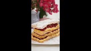 Peach and Raspberry Mille Feuille Recipe | Jus-Rol