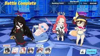 [Blue Archive] Goz S4 Torment (Field | Yellow) - 3 Team Clear - 39,518,161 - Mika Borrow