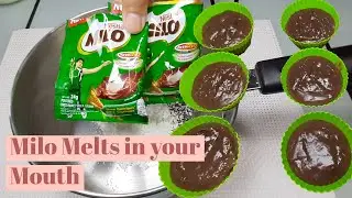 Easy Dessert to Make at Home | Milo Pudding | How to Make Milo Dessert Pudding.