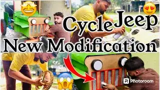 Cycle New Modification Jeep New Modification😍Handmade Jeep 😱|| Deepmodifiedcycle ||Deepanshu|| Jeep