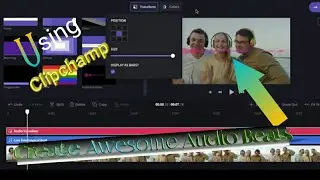 CREATE AUDIO SPECTRUM USING CLIPCHAMP VIDEO EDITOR