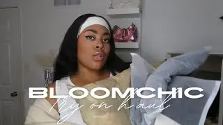 BLOOMCHIC PLUS SIZE TRY ON HAUL | Nisha Burk
