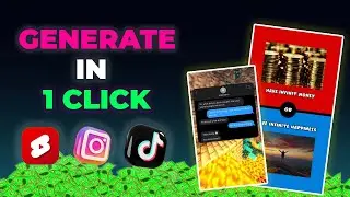 This AI Tool Can Generate Viral MONETIZEABLE Shorts In Just 1 Click!