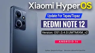 Redmi Note 12 Hyper OS 1.0.4.0 Android 14 Benchmark Results Full Review