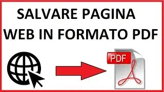 come salvare pagina web in formato pdf senza programmi | come trasformare pagina web in pdf