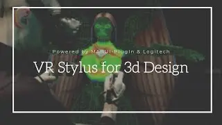 Brand new VR Stylus makes painting skin weights FUN in VR