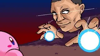 Kirby VS Boss!Obama [Short Powerpoint Animation]