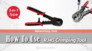 Use RJ45 Tool Multi-functional Crimper