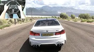 BMW M5 - Forza Horizon 5 | Logitech G920 Gameplay