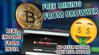 Earn free Bitcoin from CryptoTab in 2021!!! Realistic Income in INDIA