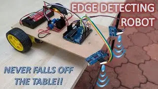 How to make Edge Detecting Robot || Edge avoidance robot that never falls off the table !!!