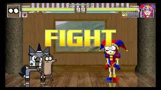 Mugen Unikitty & Rigby vs Even More Poorly Constructed Characters