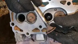 Ремонт ГБЦ  ГАЗ 53/66. Фрезеровка, замена сальников клапанов, притирка клапанов