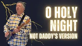 'O Holy Night' with rockin' Cigar Box Guitar