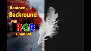 Remove Background with RGB Channel in Photoshop CC