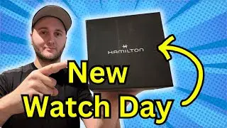 My first Hamilton watch unboxing