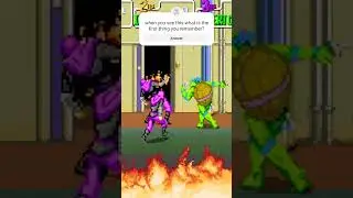 Original teenage mutant ninja turtles arcade game, captured on Xbox from the cowabunga collection