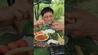 Ihaw na dalag at lagang gulay² #pagkaingbukid #pagkaingpinoy #lutongpinoy #filipinofood #mukbang