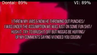 VI Seconds vs ImDontai (with Healthbars)