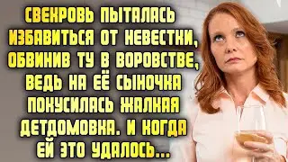 The mother-in-law framed her daughter-in-law, accusing her of stealing, because she was from an o...