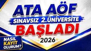 How to Register for a Second University Degree Without Exams at ATA AÖF? (Step-by-Step 2026)