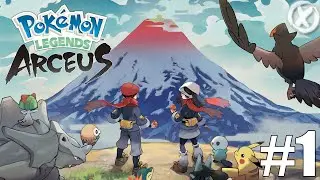 Pokemon Legends Arceus: Первый Взгляд ► Прохождение #1 - (Заказной Стрим)