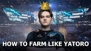 Yatoro’s Ping Pong Farming Technique – Max Gold as Carry in Dota 2