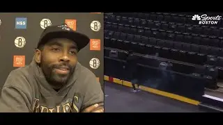 Kyrie Irving Explains why he cleansed the court by burning sage "its to cleanse the energy"