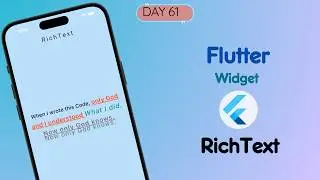 Create Multi-Style Text with RichText in Flutter | Rich Text Flutter | Rich Text in Flutter