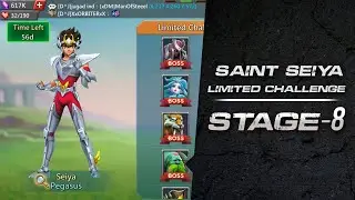 Lords Mobile: Saint Seiya  Limited Challenge Stage 8 | Cosmo Unleashed