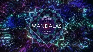 Mandalas Ethno Elements VJ Loops Pack