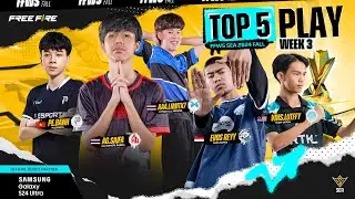 PE.BẢNH LỰU ĐẠN, MẠNH DẠN QUÉT SẠCH BRU | TOP 5 HIGHLIGHT TUẦN 3 FFWS SEA 2024 FALL