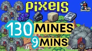 Level Up MINES in PIXELS FAST! 130 Mines in 9 Minutes. Preparing for Chapter 2!