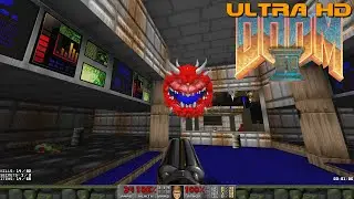 Doom Ultra HD [Anidoom AI upscale 1.7] - E1M1 for Doom 2 | 4K/60