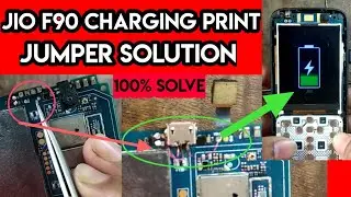 Jio f90m charging problem | jio F90m charging jumper solution | charging jumper solution | jumper