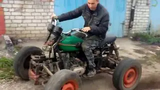 Квадроцикл на базе мотоцикла  Урал