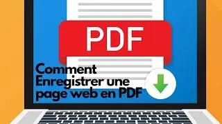 Comment Enregistrer une page web en PDF | Save as PDF