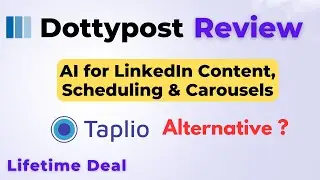 DottyPost Review: AI-Powered Content & Scheduling for LinkedIn Growth (Taplio Alternative)