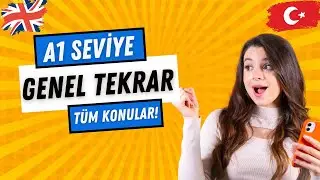 İngilizce Genel Tekrar ( A1 Seviye ) | Sıfırdan İngilizce Öğren | İngilizce Dersleri