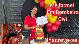 Minha formatura Bombeiro Civil #mãede3 #rumo2k #braskem  #petrobras processo apell