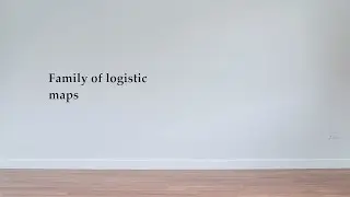 Family of logistic maps
