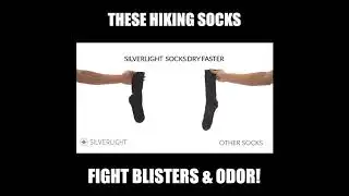 These Hiking Socks Fight Blisters & Odor