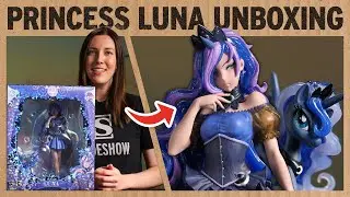 Princess Luna My Little Pony Kotobukiya Bishoujo Statue Unboxing