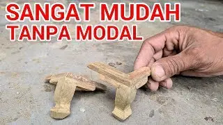 CARA MEMBUAT KAKI SANGKAR YANG SANGAT MUDAH TANPA MODAL