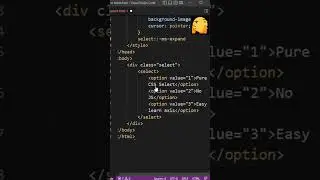 Html Css Select || Html Css tutorial