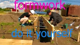 2. do-it-yourself foundation formwork