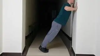 Отжимание от стены