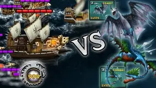SILVER PHANTOM & DROPLOT MAX LVL 175 vs. FLEET 999 SHIPS — Defend Berk | Dragons: Rise of Berk
